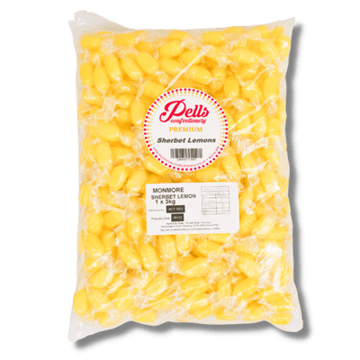 PELL PREMIUM SHERBET LEMONS 3KG