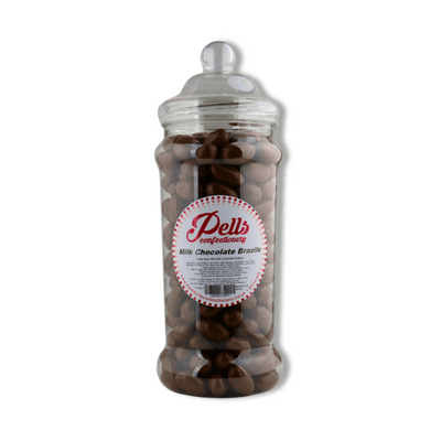 PELLS CHOCOLATE BRAZILS 1.7KG JAR
