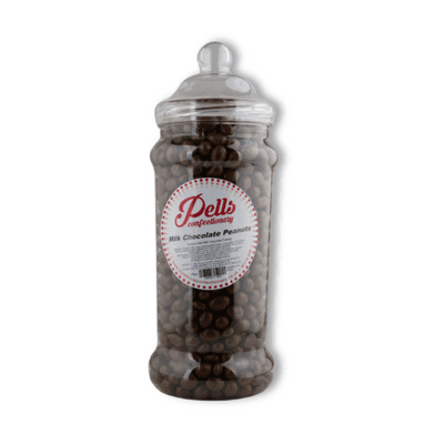 PELLS CHOCOLATE PEANUTS 1.8KG JAR
