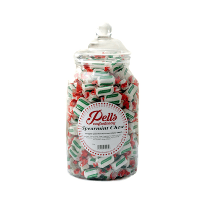 PELLS SPEARMINT CHEW 1.5KG JAR