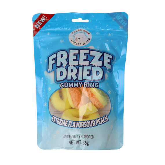 Polar Bear Freeze Dried Gummy Rings 8 x 35g