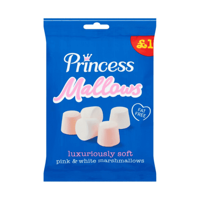 PRINCESS MALLOWS PMP £1 12X150G