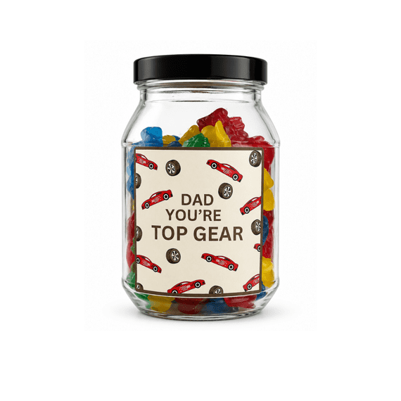 Pun Gift Father's Day Car Jar 400g