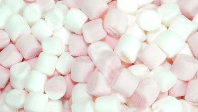 HARIBO PINK AND WHITE MALLOWS 1kg