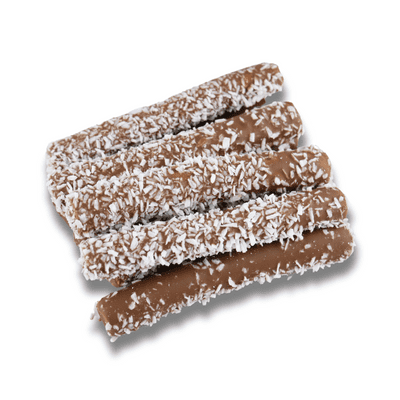 ROSE COCONUT LOGS 8 PACK
