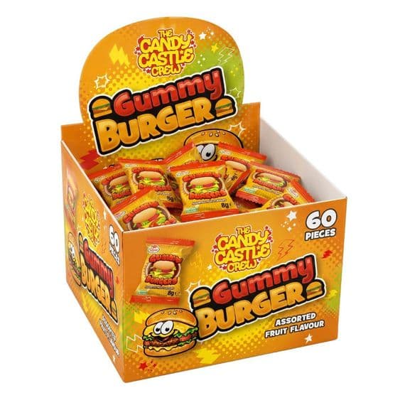 ROSE Gummy Burger 60x8g