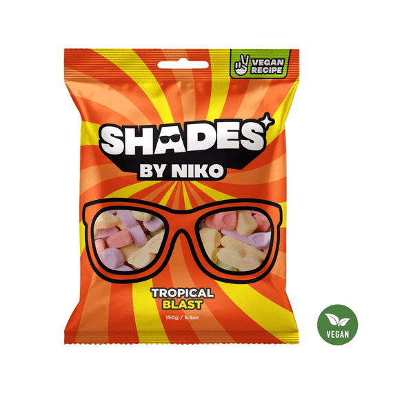 Shades by Niko Tropical Blast 18 x 150g wholesale case