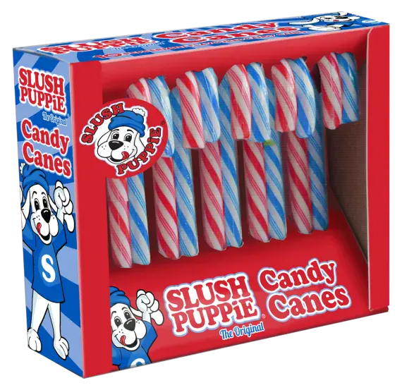 SLUSH PUPPIE CANDY CANES 10X10G