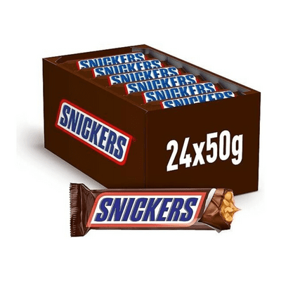 Snickers Chocolate Bar 24x50g