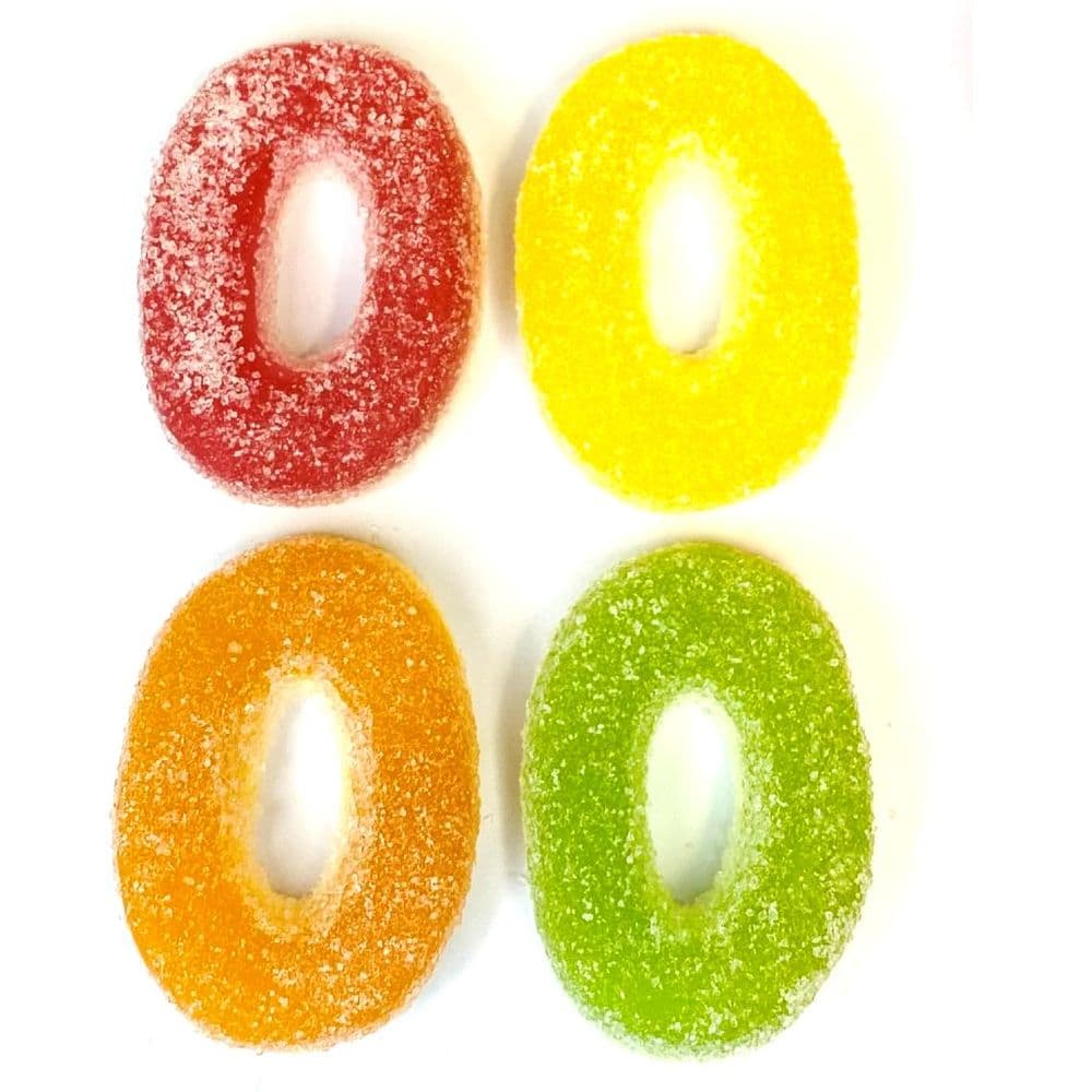 SOUR GUMMY FOAM BIG RING 1KG