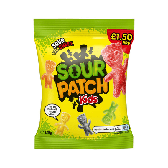 Sour Patch Kids Original 10x130g PMP £1.50