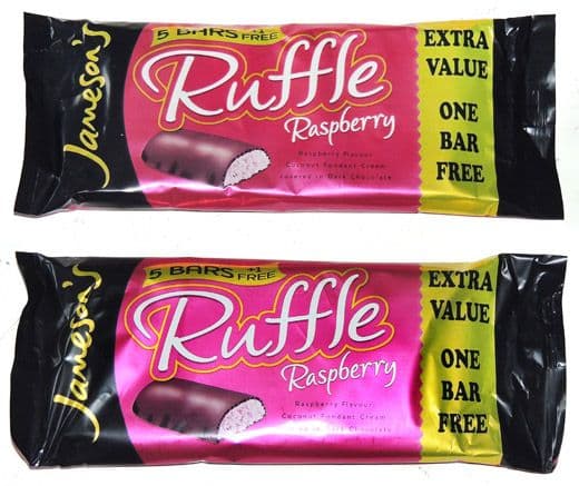 SP24 JAMESONS RASPBERRY RUFFLES MULTI-PACK 1FREE BAR