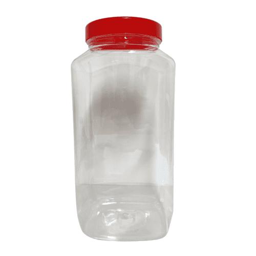 Square 4.5lt Jar