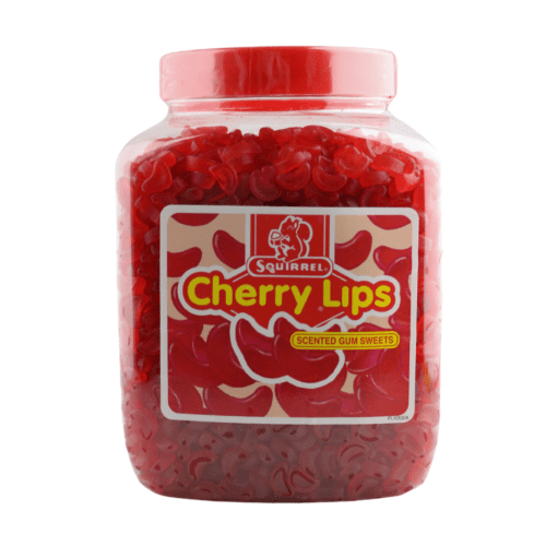 Wholesale Cherry Lips Sweets | 2.25KG Bulk Jar