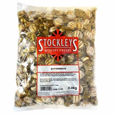 STOCKLEYS BUTTERMINTS 3KG