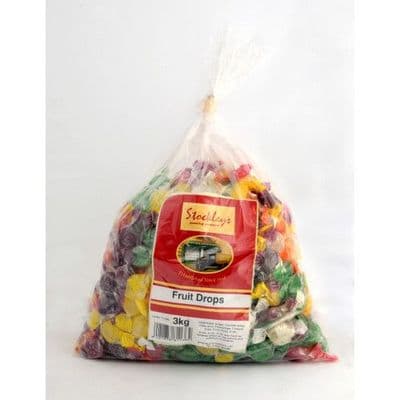 STOCKLEYS  FRUIT DROPS 3KG
