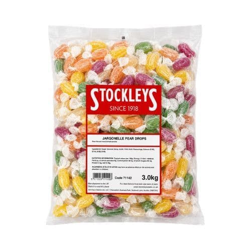 STOCKLEYS JARGONELLE PEAR DROPS 3KG