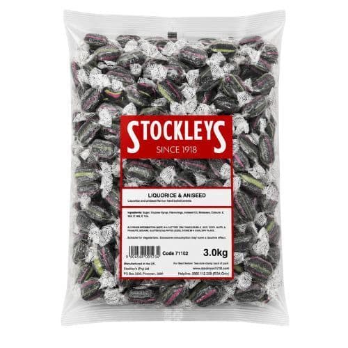 STOCKLEYS LIQUORICE & ANISEED 3KG