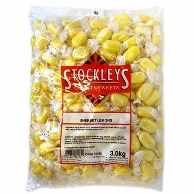 STOCKLEYS SHERBET LEMONS 3KG