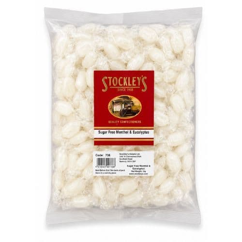 STOCKLEYS SUGAR FREE MENTHOL 2KG