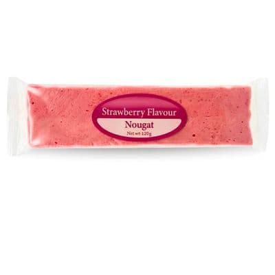 Strawberry Nougat Bar 24x120g