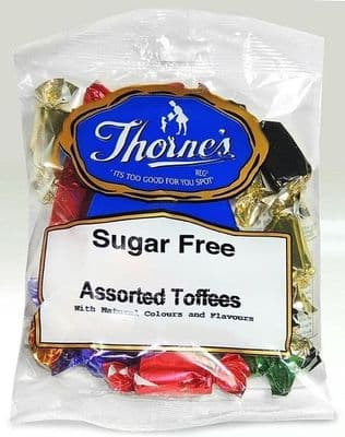 SUGAR FREE ASSORTED TOFFEE 12x80G