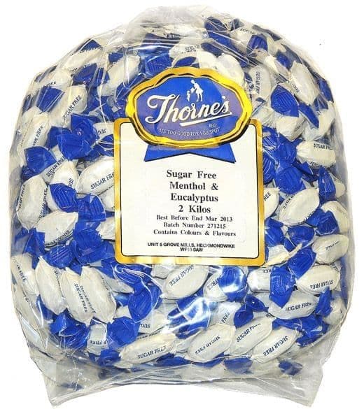 SUGAR FREE MENTHOL & EUCALYPTUS 2KG