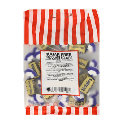 Sugar Free Milk Chocolate Eclairs 75g