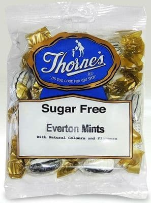 SUGAR FREE PRE-PACK EVERTON MINTS 12x90G