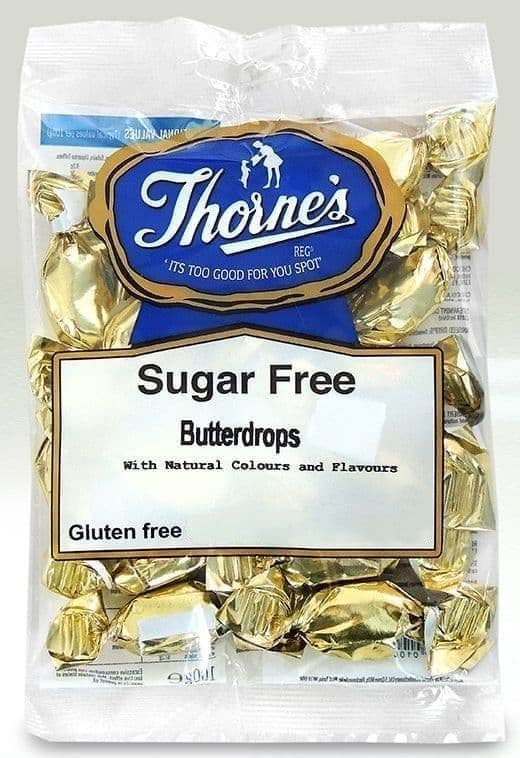 SUGAR FREE PREPACK BUTTERDROPS 12x90G