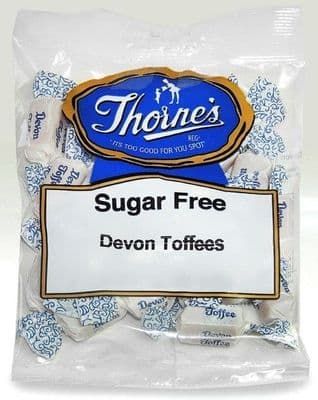 SUGAR FREE PREPACK DEVON TOFFEE 12x80G