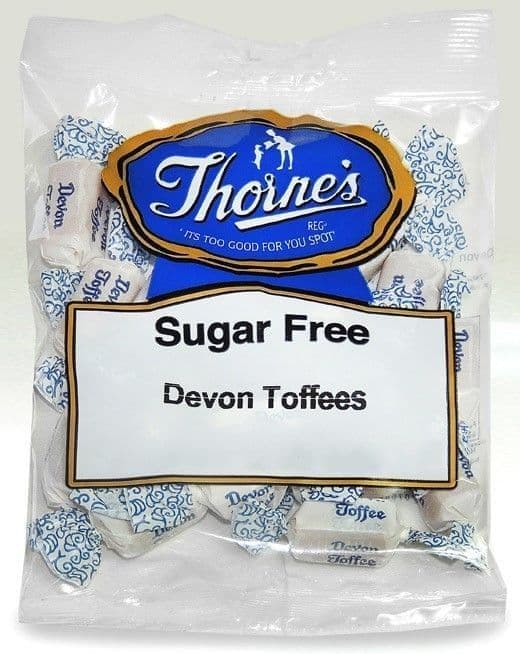 SUGAR FREE PREPACK DEVON TOFFEE 12x80G