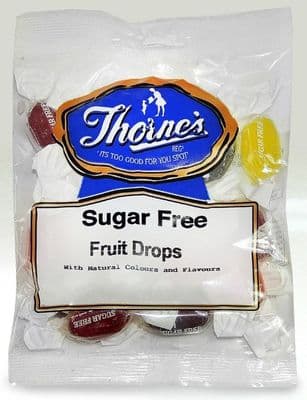 SUGAR FREE PREPACK FRUIT DROPS 12x90G