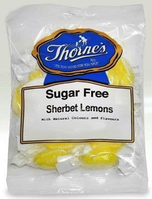 SUGAR FREE PREPACK SHERBET LEMONS 12x90G
