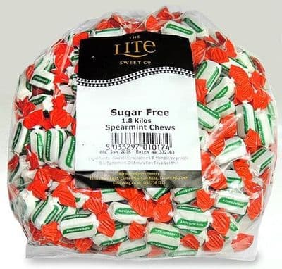 SUGAR FREE SPEARMINT CHEW 2kg