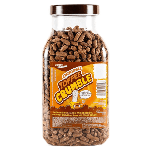 SWEET DREAMS TOFFEE CRUMBLE  JAR 2.7KG