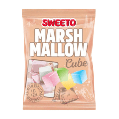 SWEETO CUBE MARSHMALLOWS 12X140G