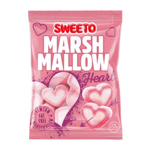 SWEETO HEART MARSHMALLOWS 12X140G