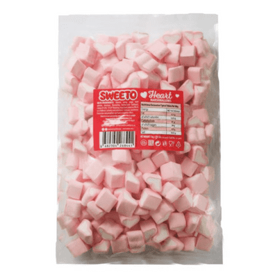 SWEETO HEART MARSHMALLOWS 1KG