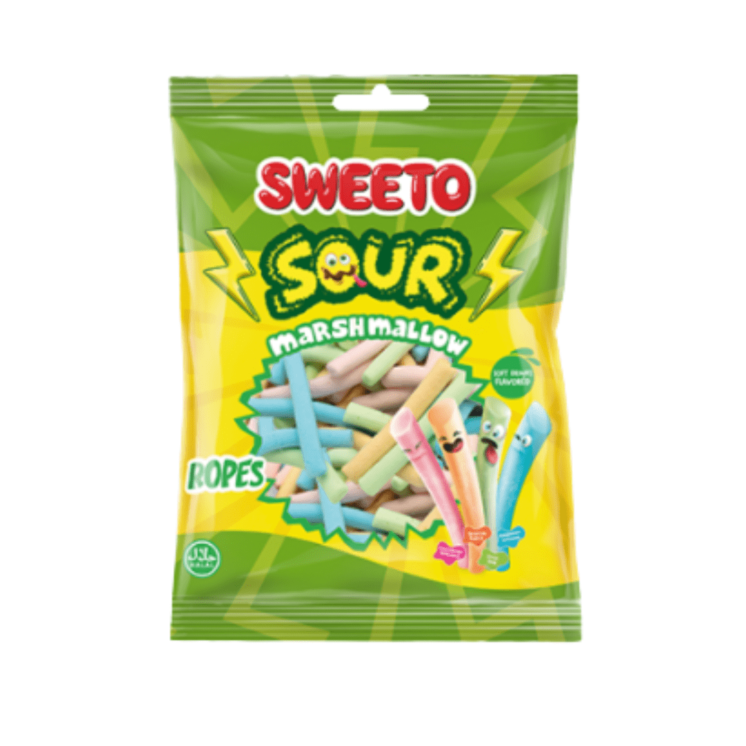 Sweeto Sour Ropes Prepacks 12x100g