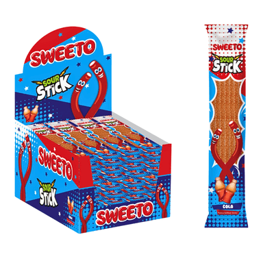 Sweeto Soursticks Cola 24pcs x30g