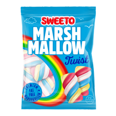 SWEETO TWIST MARSHMALLOWS 12X140G