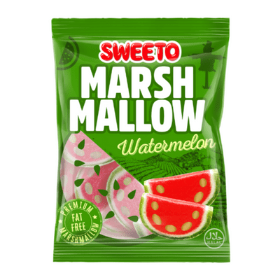 SWEETO WATERMELON MARSHMALLOWS 12X140G