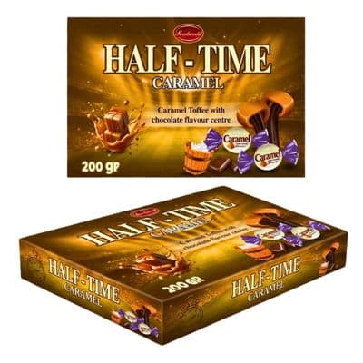 Sweetworld Half Time Caramels Box 200g