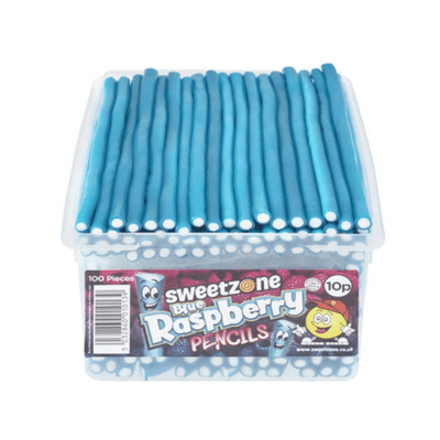 SWEETZONE BLUE RASPBERRY  PENCILS x100