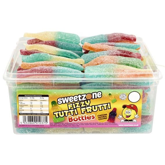 SWEETZONE FIZZY TUTTI FRUTTI BOTTLES