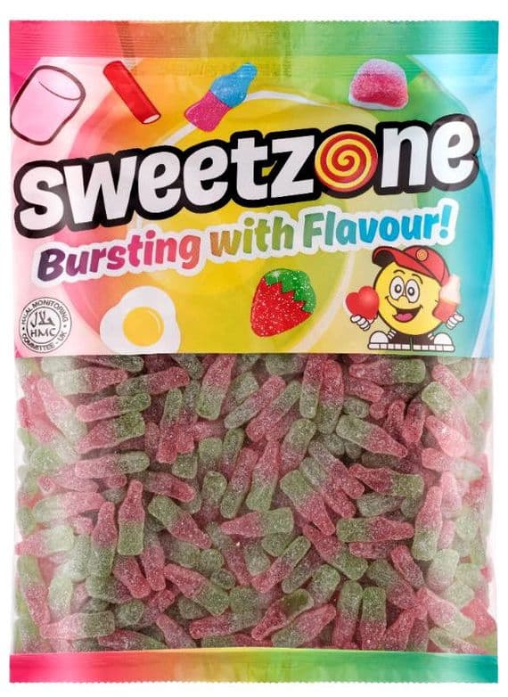 SWEETZONE FIZZY WATERMELON BOTTLES 1KG