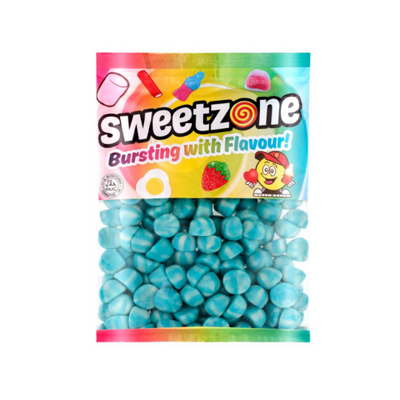 SWEETZONE JELLY BLUE TWIST KISSES 1kg