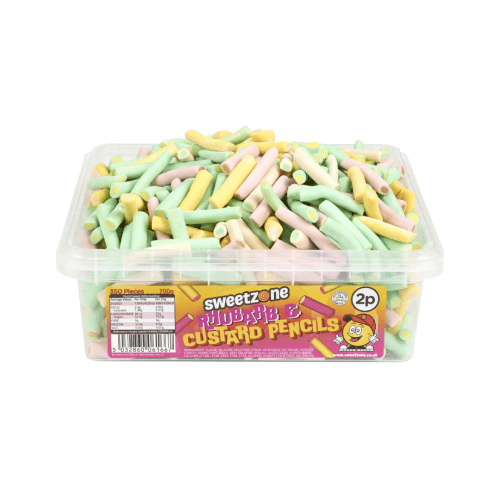 SWEETZONE RHUBARB & CUSTARD TUB