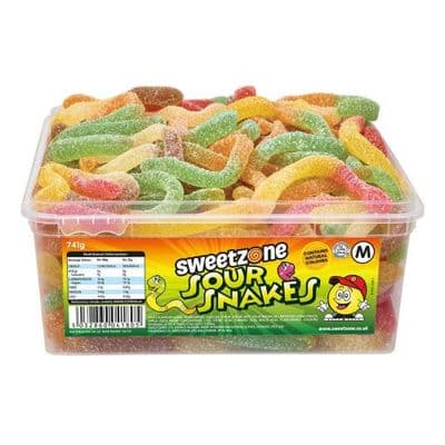 SWEETZONE SOUR SNAKES TUB